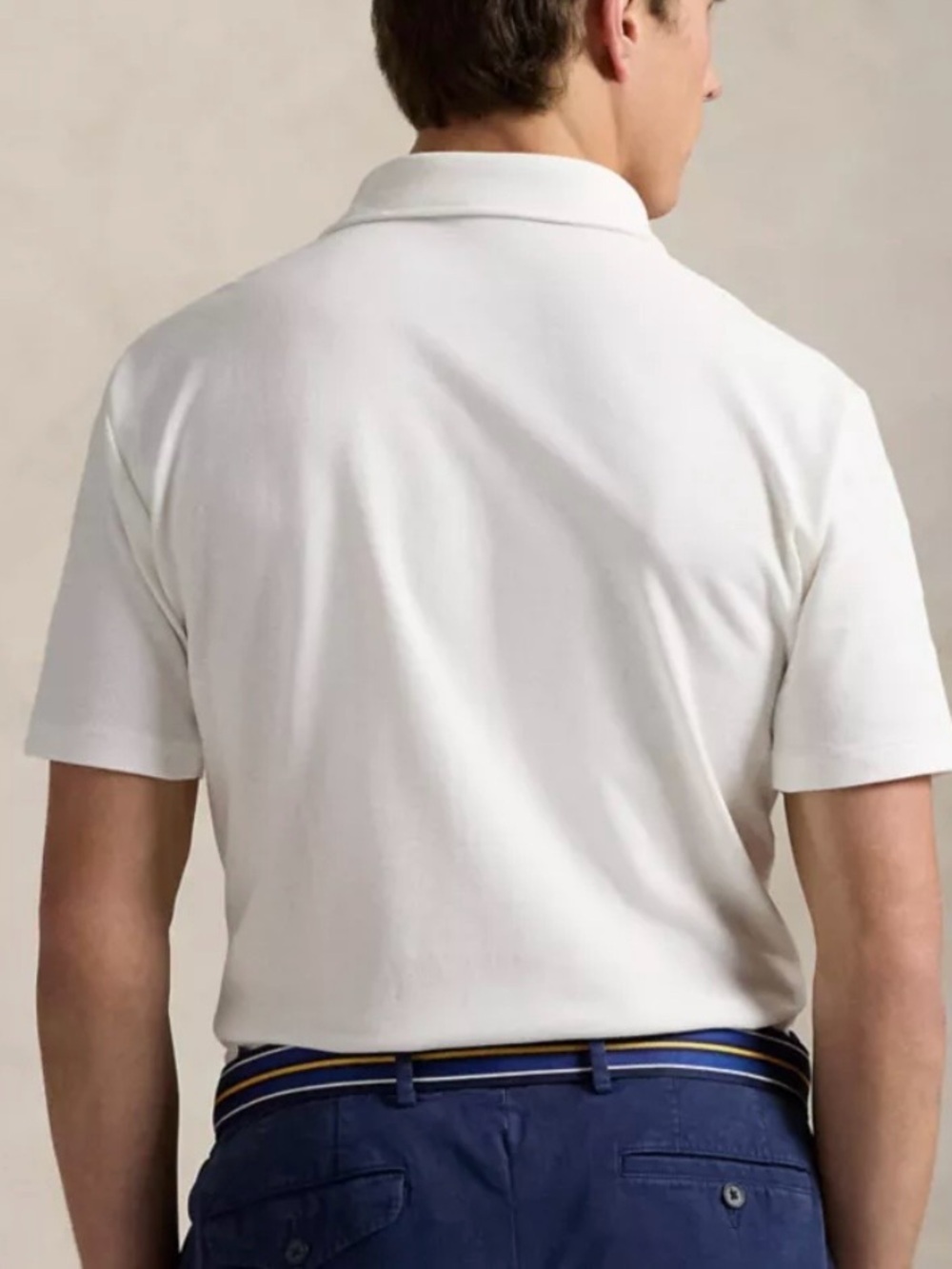 POLO Ralph Lauren
Custom Slim Polo Bear Mesh Polo Shirt, white - Picture 2 of 4